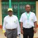1 Lainisha Sacco Society Limited Chairman Symon Ndung’u Kamau, left, and CEO George Ndiga.