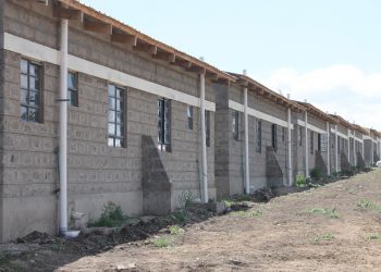 A section of the Sh95 Million NABOSA housing project in Nanyuki. The riders have made a huge step in investing in housing.