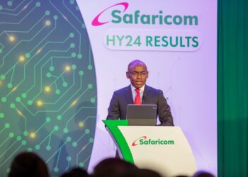 Safaricom PLC Chief Executive Officer (CEO) Peter Ndegwa [Photo/Safaricom PLC]