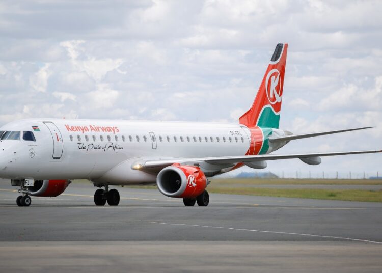 A Kenya Airways (KQ) Flight. [Photo/KQ]