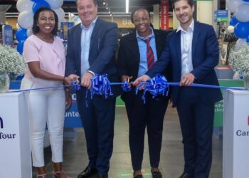 Carrefour launches second self-checkout service at Village Market in Nairobi. [Photo/Carrefour Kenya]