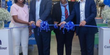 Carrefour launches second self-checkout service at Village Market in Nairobi. [Photo/Carrefour Kenya]